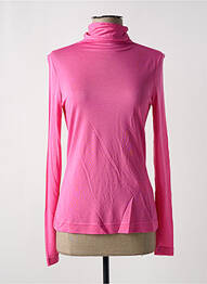 Sous-pull tissage jersey manches longues rose ESPRIT femme