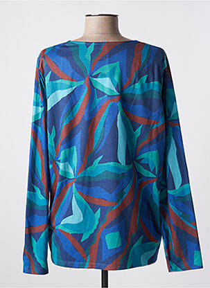 T-shirt manches longues manches longues bleu DIANE LAURY femme