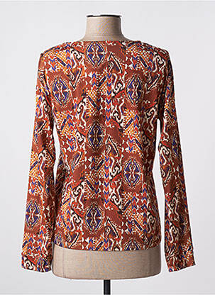 T-shirt manches longues manches longues marron DIANE LAURY femme