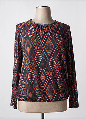 T-shirt manches longues manches longues orange TELMAIL femme