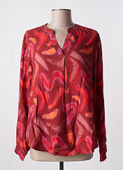 Blouse rouge AGATHE & LOUISE pour femme seconde vue