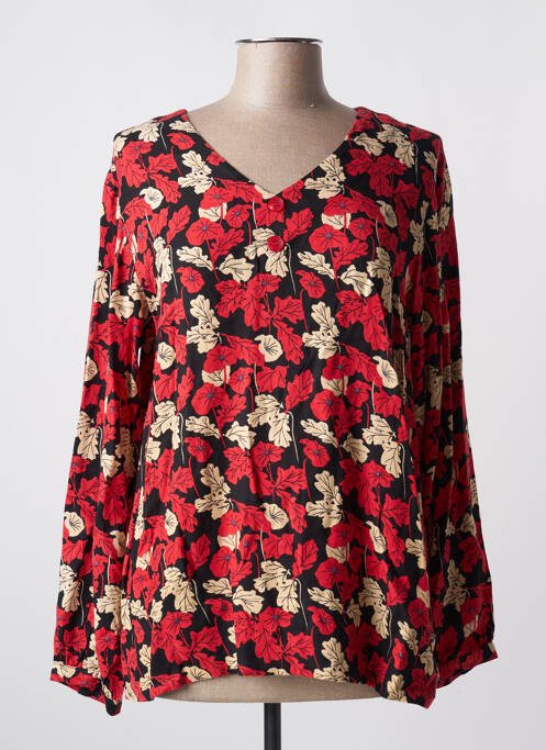 Blouse rouge AGATHE & LOUISE pour femme