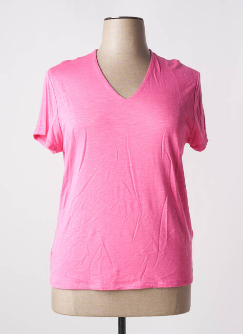 T-shirt rose MARBLE pour femme