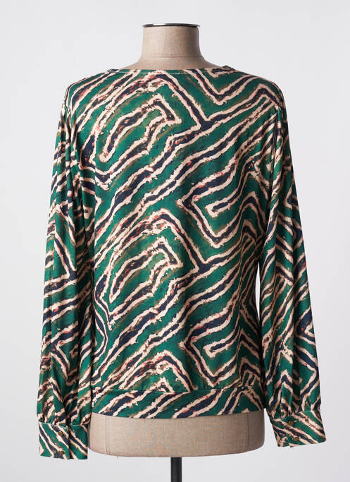 T-shirt vert K-DESIGN pour femme