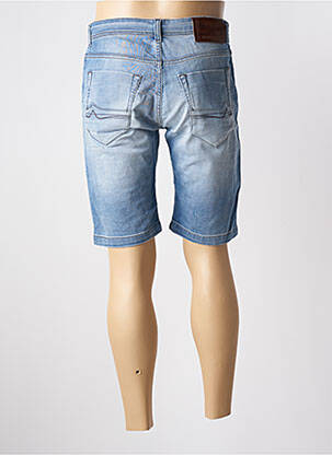 Bermuda tissage denim taille normale bleu DONOVAN homme
