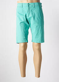 Bermuda coupe droite taille normale vert TEDDY SMITH homme