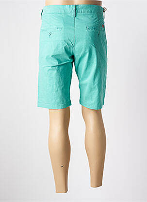 Bermuda coupe droite taille normale vert TEDDY SMITH homme