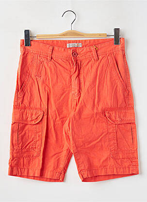 Bermuda coupe droite taille normale rouge BLEND homme