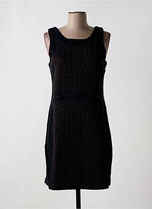 Robe mi-longue sans manche sans manche noir MOLLY BRACKEN femme