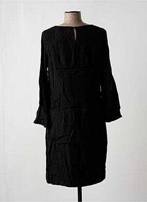 Robe courte coupe fluide manches longues noir NICE THINGS femme