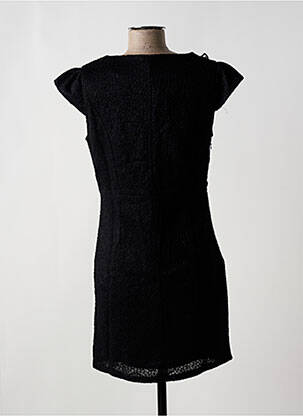 Robe courte manches courtes manches courtes noir MOLLY BRACKEN femme
