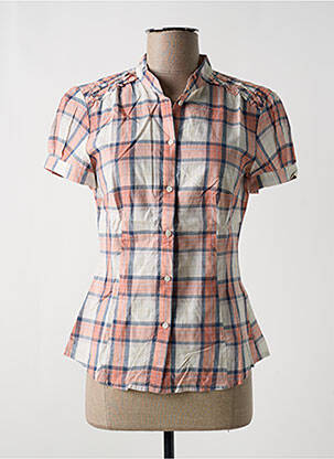 Chemisier manches courtes manches courtes rose DE.CORP BY ESPRIT femme