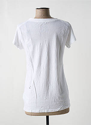 T-shirt imprimé fantaisie manches courtes blanc ELEVEN PARIS femme