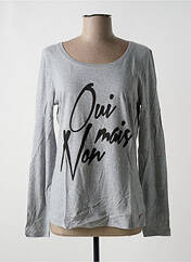 T-shirt gris AN FAMILLE pour femme seconde vue