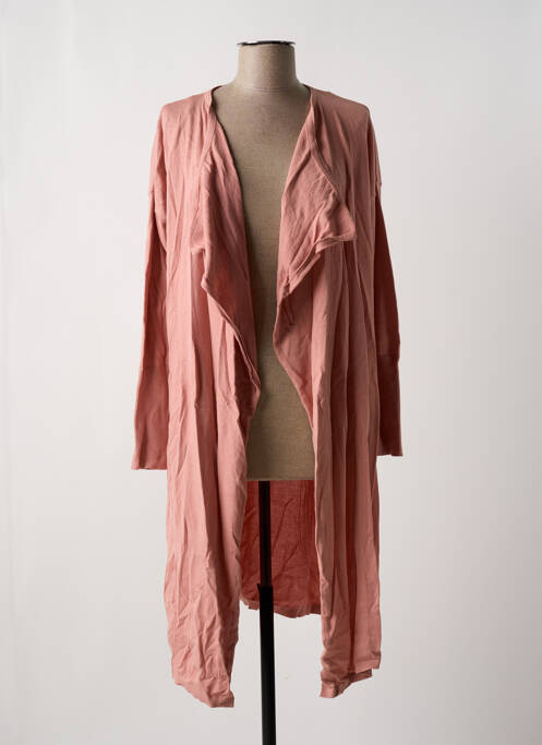 Gilet manches longues manches longues rose ARMEDANGELS femme