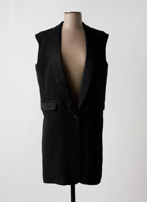 Blazer col châle noir SHENDEL femme