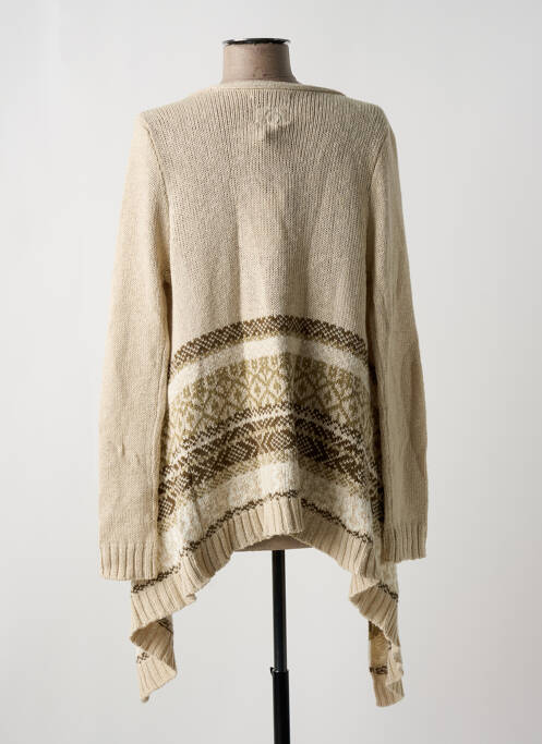 Gilet manches longues beige DN.SIXTY SEVEN pour femme