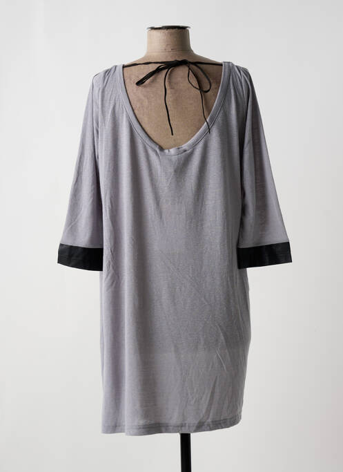 Robe courte gris BLEND SHE pour femme