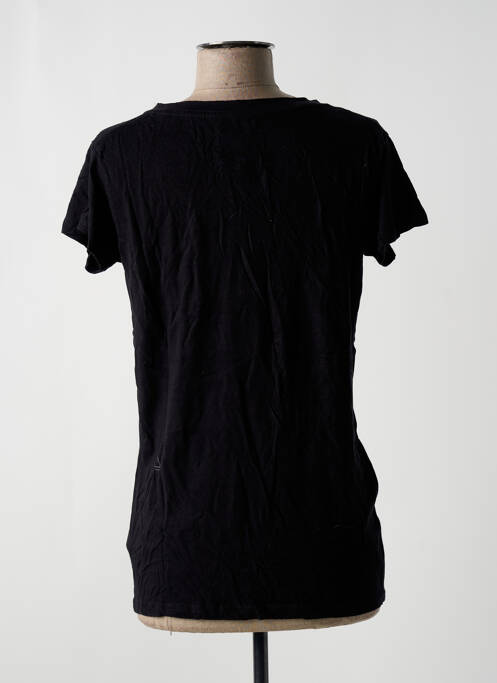 T-shirt noir ELEVEN PARIS pour femme