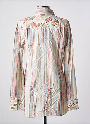 Tunique manches longues manches longues beige TEDDY SMITH INDUSTRY fille