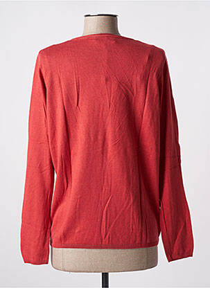 Gilet manches longues coupe cintrée orange LES ESSENTIELS BY MARIE SIXTINE femme