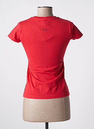 T-shirt sérigraphie manches courtes rouge SIR SID femme