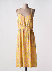 Robe mi-longue jaune SWEED PARIS pour femme seconde vue