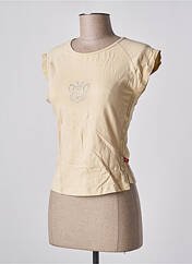 T-shirt beige NEW LONDON pour femme seconde vue