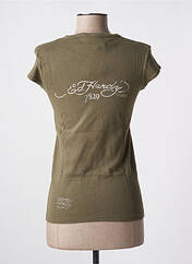 T-shirt vert ED HARDY pour femme seconde vue