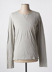 T-shirt gris SOLID pour homme seconde vue