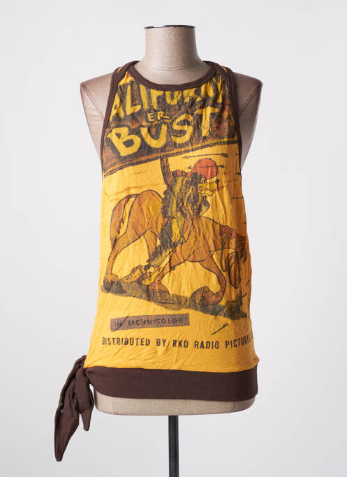 Débardeur orange INK & PAINT pour femme