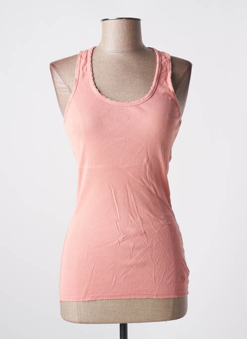 Débardeur rose TEDDY SMITH pour femme