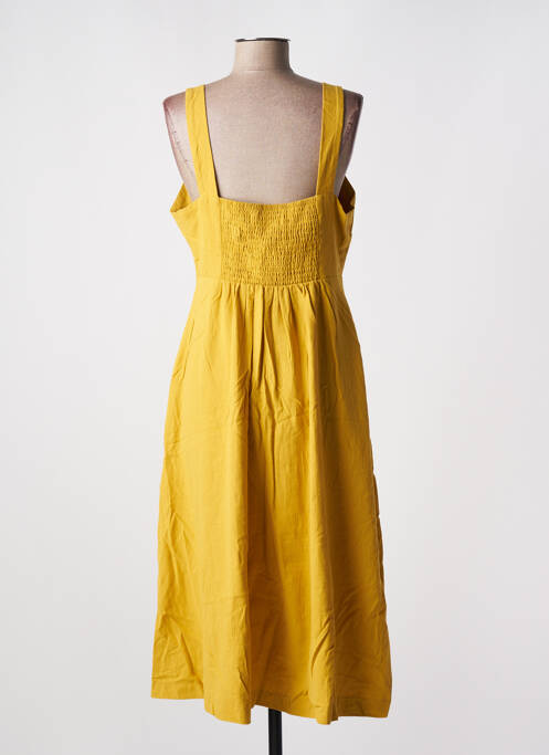 Robe mi-longue jaune LOUCHE pour femme
