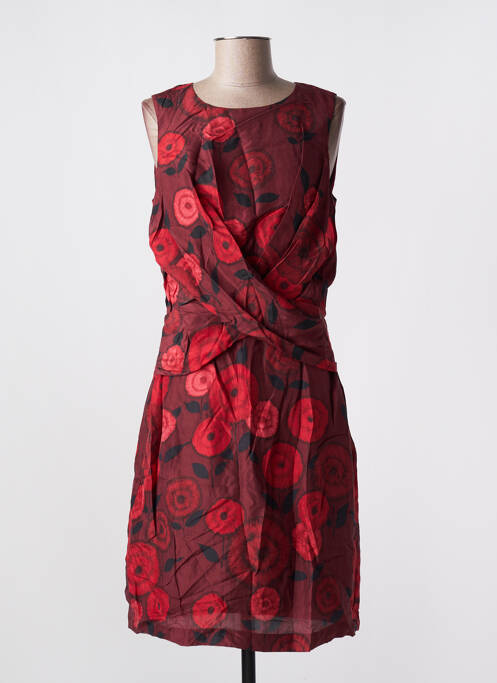 Robe mi-longue rouge NICE THINGS pour femme