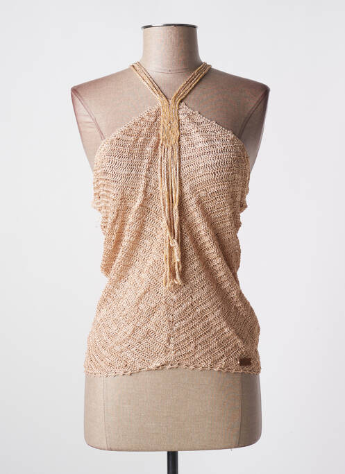 Top beige PHARD GLOWING pour femme
