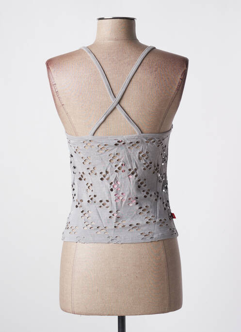Top gris BE YOU K pour femme