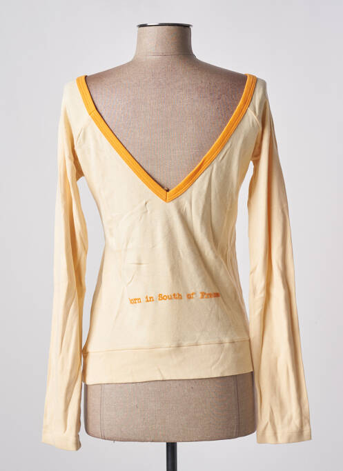 T-shirt orange SCHOOL RAG pour femme