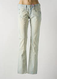 Jeans coupe slim slim taille basse bleu FREEMAN T.PORTER femme
