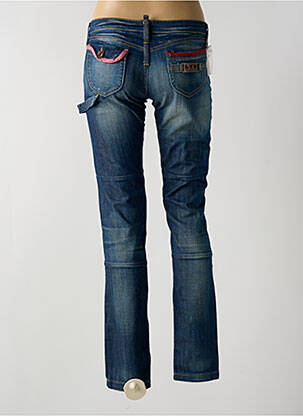 Jeans coupe slim tissage brut taille normale bleu LTD FORNARINA femme