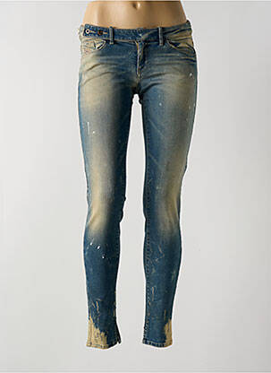 Jeans skinny tissage brut taille normale bleu DIESEL femme