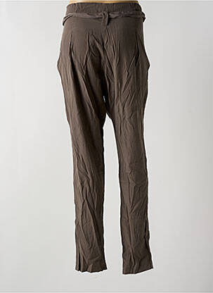 Pantalon droit taille normale taille normale vert LPB femme