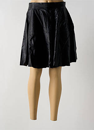 Jupe mi-longue taille normale noir LA FEE MARABOUTEE femme