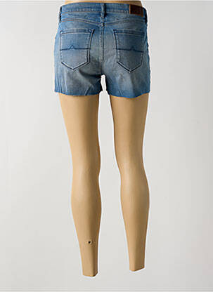 Short tissage denim taille normale bleu DONOVAN femme
