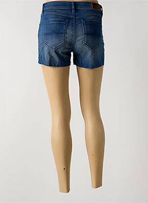 Short tissage denim taille normale bleu DONOVAN femme