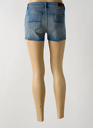 Short tissage denim taille normale bleu DONOVAN femme