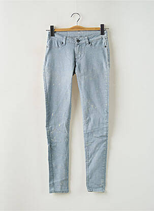 Pantalon slim stretch taille normale bleu CHEAP MONDAY femme