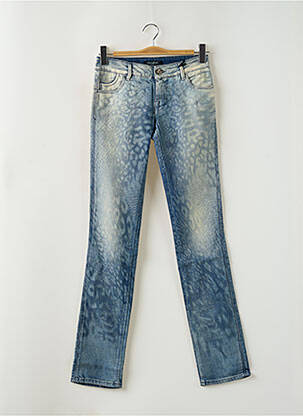 Jeans coupe slim tissage brut taille normale bleu GUESS BY MARCIANO femme
