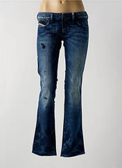 Jeans coupe droite bleu DIESEL pour femme seconde vue