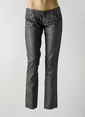 Pantalon slim gris FREE SOUL pour femme seconde vue