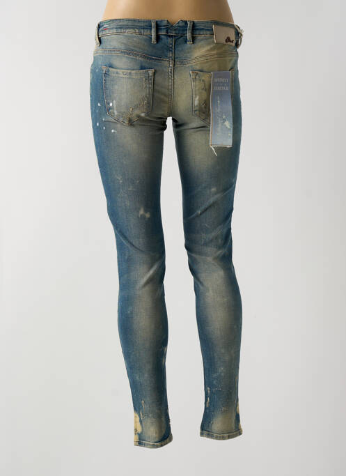 Jeans skinny tissage brut taille normale bleu DIESEL femme